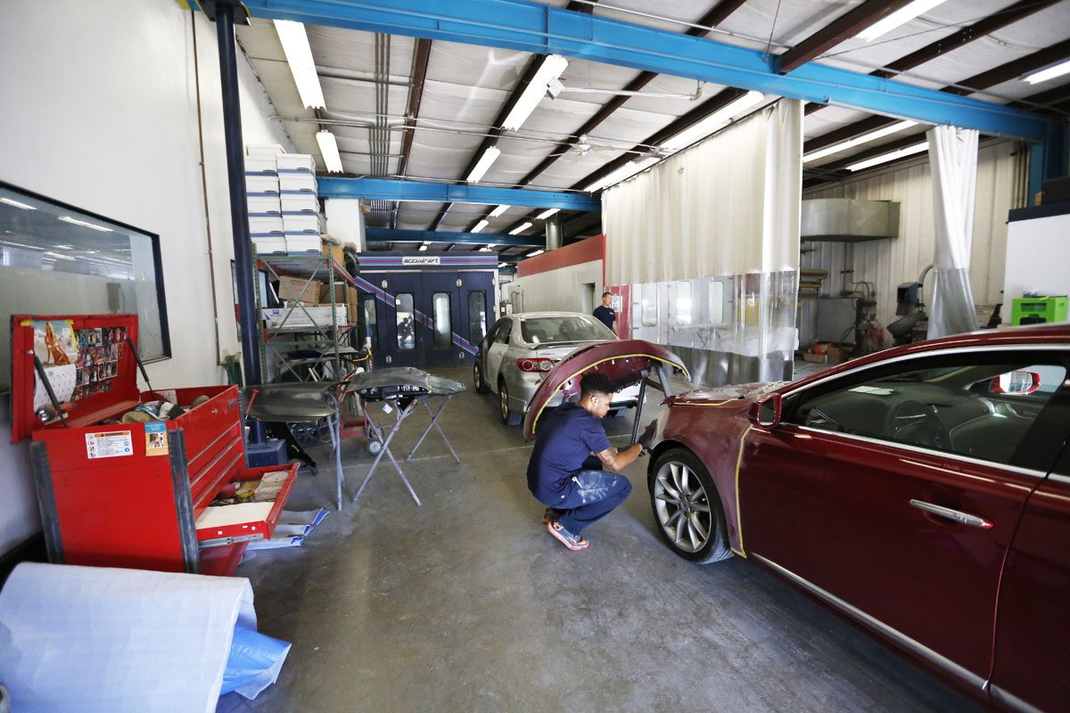 Take a Look Inside Steve's Auto Body's Offices & Collision Repair Facility