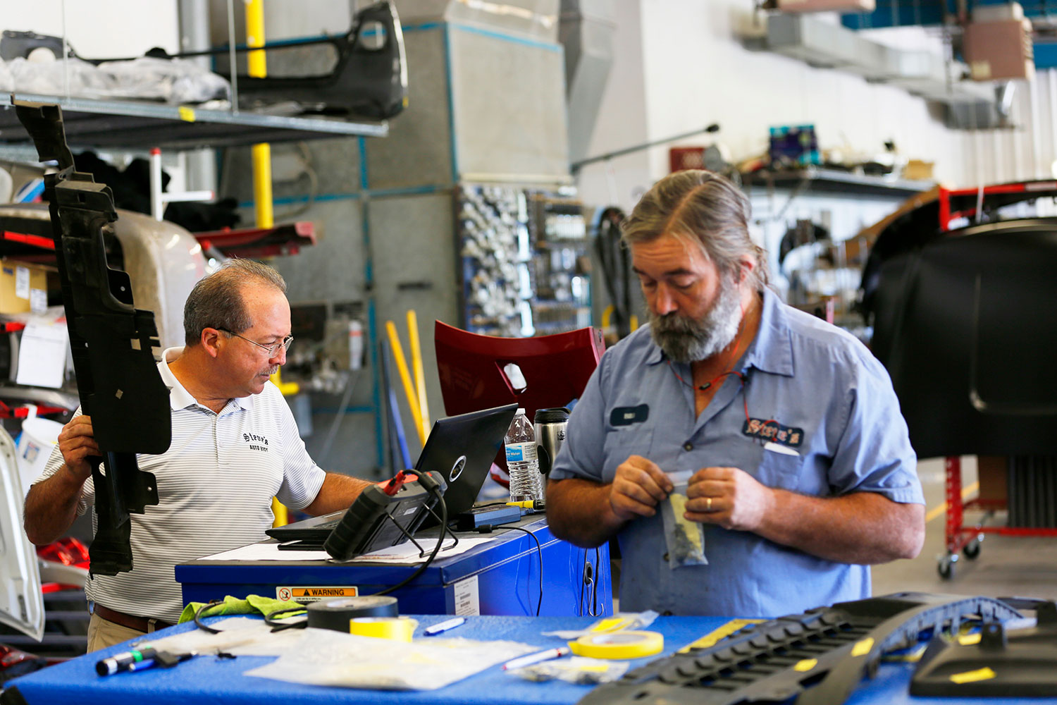 Take a Look Inside Steve's Auto Body's Offices & Collision Repair Facility