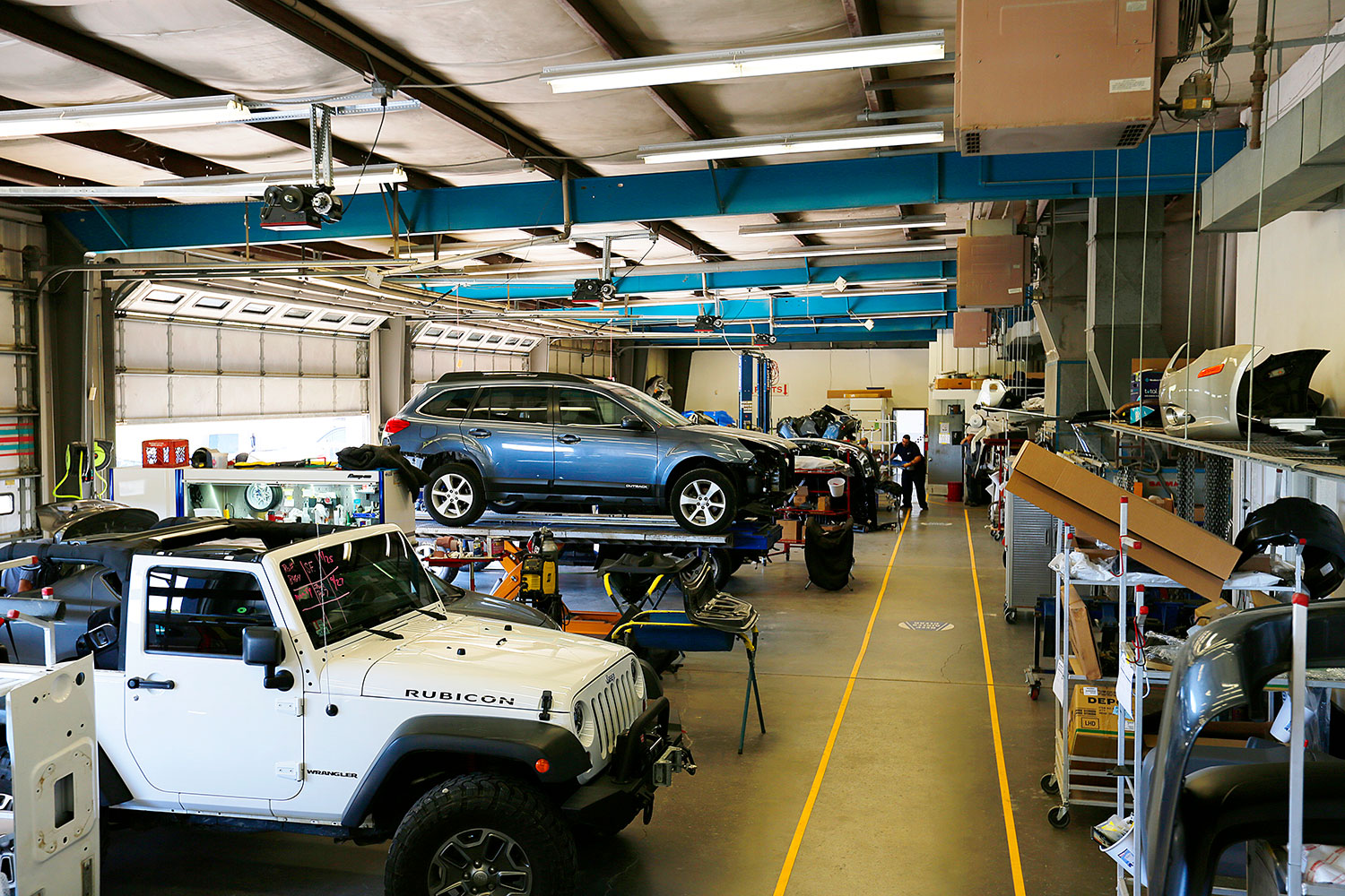 Take a Look Inside Steve's Auto Body's Offices & Collision Repair Facility