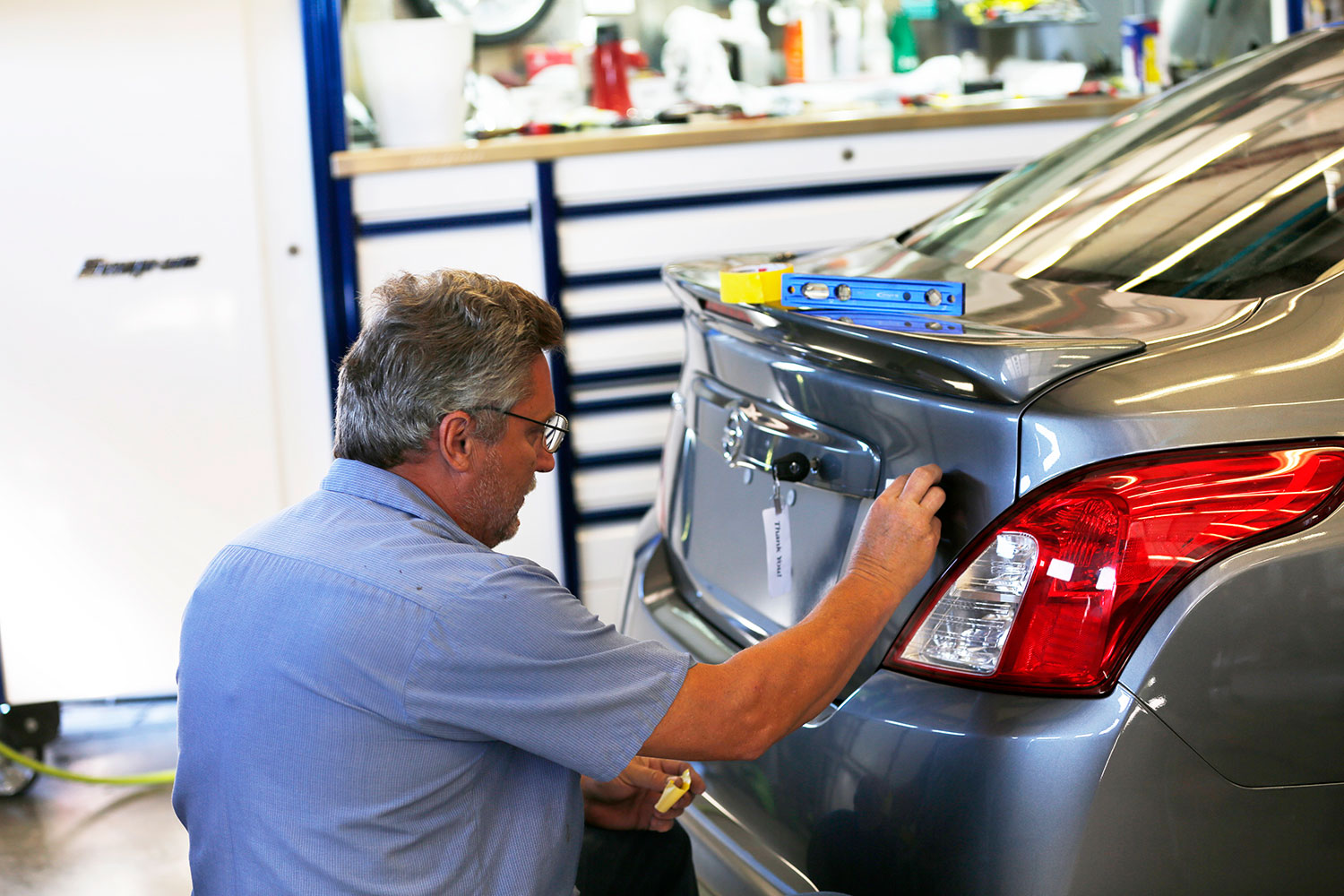 Take a Look Inside Steve's Auto Body's Offices & Collision Repair Facility