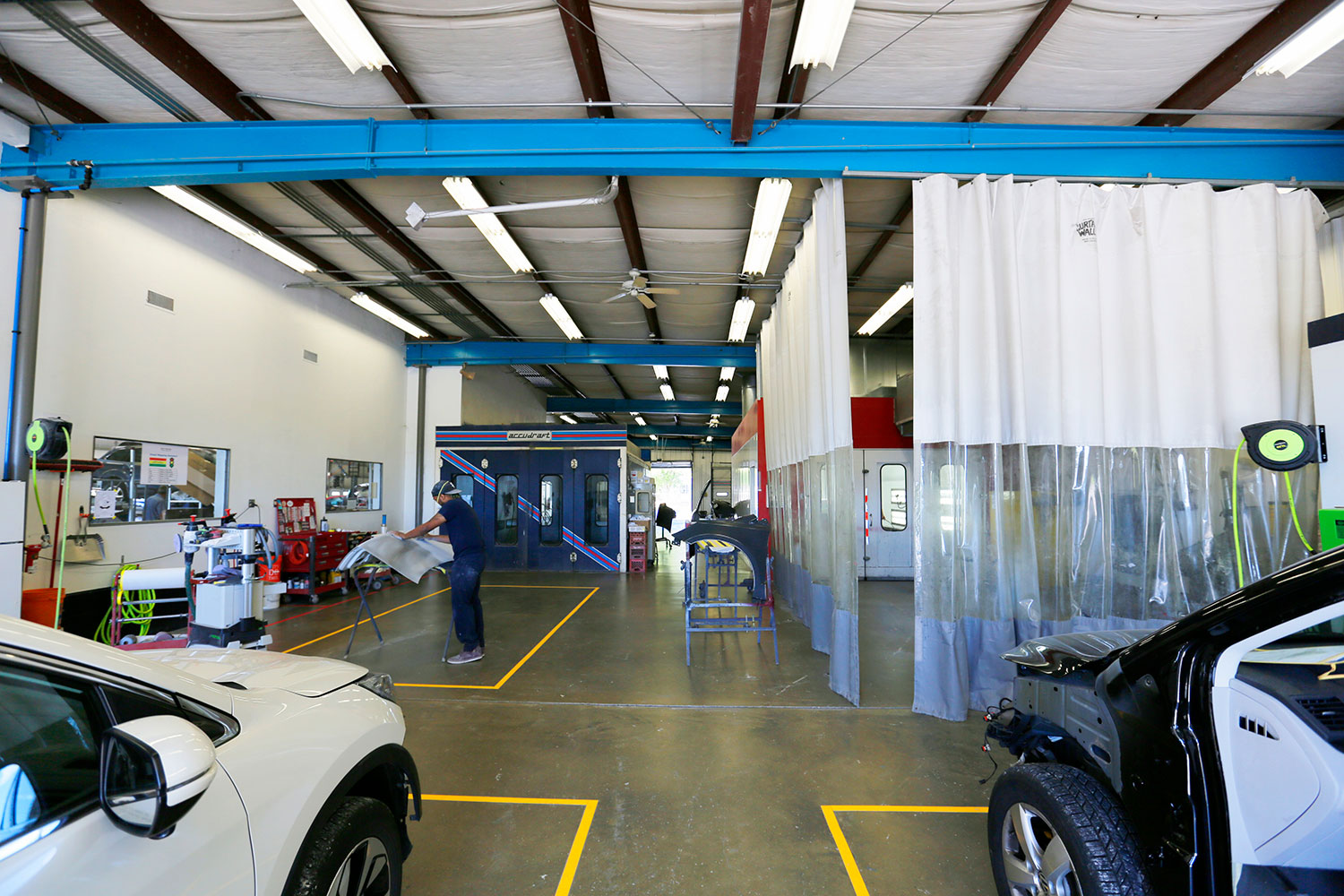 Take a Look Inside Steve's Auto Body's Offices & Collision Repair Facility